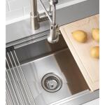 Glacier Bay3/4 in. Standard Post Sink Strainer in Brushed Steel (7043-103BS)