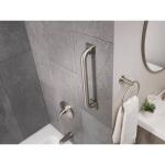 Glacier Bay 16 inch Grab Bar in Brushed Stainless Steel