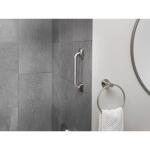 Glacier Bay 9 inch Grab Bar in Brushed Stainless Steel