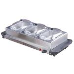 Brentwood 3 Pan Buffet Server and Warming Tray