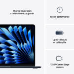 Apple 13" MacBook Air M4, 16GB Unified RAM | 512GB SSD 10-Core GPU (Midnight)