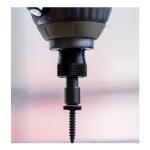 Teks #12 x 3 inch External Hex-Washer-Head Roofing Screw with Washer is available in packs of 40 pieces.