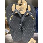 Surf Seven USA Mens Flip FLops Anchor Black Size 12