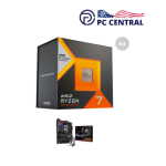 AMD Ryzen 7 7800X3D 4.2 GHz Eight-Core AM5 Processor & ASUS ROG STRIX X670E-E GAMING WIFI ATX Motherboard Kit 