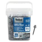 Teks #9 x 1-1/2 in. External Hex Drive Washer Head Roofing Screws (400-Pack)