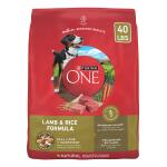 Purina ONE® SmartBlend Everyday Nutrition Adult Dog Dry Food - Lamb, High-Protein 40lb