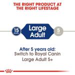 Royal Canin Size Health Nutrition Large Breed Adult Dry Dog Food 30lb