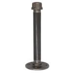 Home Decorators 8 in. Industrial Pipe Shelf Bracket Black