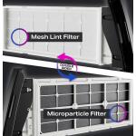 GE Profile 4.8 cu. ft. Smart Ventless Washer & Dryer Combo with UltraFast Heat Pump - Carbon Graphite