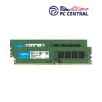 Crucial 32GB Desktop DDR4 3200 MHz UDIMM Memory Kit (2 x 16GB)