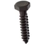 Everbilt 5/16 in. x 1-1/2 in. External Hex Hex-Head Lag Screw (6-Pack) Black