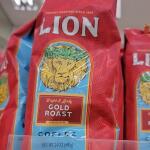 Lion Coffee Gold Roast Ground Coffee, 24 oz