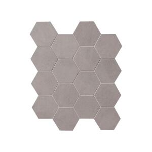 MSICementino Hexagon 11 in. x 13 in. Matte Porcelain Mesh-Mounted Mosaic Floor and Wall Tile (0.86 sq. ft./Each) (NHDCEM3X3HEX)