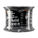 Cerrowire Gauge White Solid Copper THHN Wire 500 ft. 12