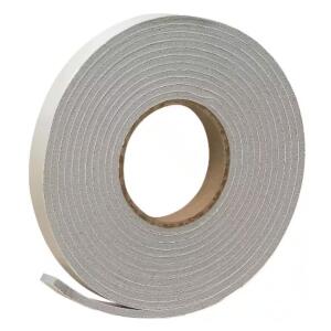 Frost King 3/4 in. x 3/16 in. 17 ft. Vinyl Foam Weather-Seal Self-Stick Tape Grey