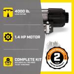 Champion Power Equipment4000 lbs. ATV/UTV Winch Kit (14001)