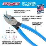 Channellock7 in. Diagonal Cutting Pliers (337)