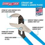 Channellock 10 in. Tongue and Groove Plier (430)