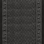 TrafficMasterGreek Key Charcoal 2 ft. 2 in. x Your Choice Length Roll Runner (MT1004438US)