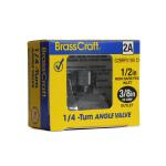 BrassCraft1/2 in. Crimp PEX Barb Inlet x 3/8 in. Compression Outlet Angle Valve (G2BRPX19X C1)