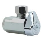 BrassCraft1/2 in. FIP Inlet x 3/8 in. Compression Outlet 1/4-Turn Angle Valve (G2R17X C1)