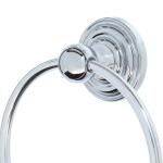 Delta Top Greenwich 3 -Piece Bath Hardware Set Towel Bar, Toilet Paper Holder, Towel Ring in Chrome