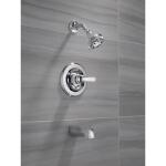 Delta Classic Single-Handle 5-Spray Tub and Shower Faucet with Stops in Chrome (Valve Included)