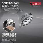 Delta Classic Single-Handle 5-Spray Tub and Shower Faucet with Stops in Chrome (Valve Included)