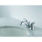 DeltaClassic 4 in. Chrome Centerset 2-Handle Bathroom Faucet