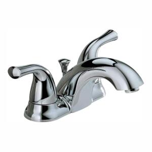 DeltaClassic 4 in. Chrome Centerset 2-Handle Bathroom Faucet