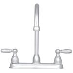 Delta Foundations Chrome 2-Handle Standard Kitchen Faucet (21987LF)