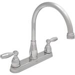 Delta Foundations Chrome 2-Handle Standard Kitchen Faucet (21987LF)