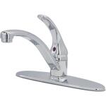 Delta Foundations Single-Handle Kitchen Faucet in Chrome – Standard Model (B1310LF)