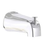 Glacier Bay Aragon Double Handle 1-Spray Tub and Shower Faucet 1.8 GPM in Chrome (Valve Included)