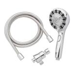 Glacier Bay Push Release 6-Spray Wall Mount Handheld Shower Head 1.8 GPM, Chrome