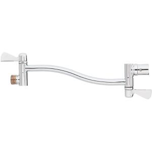 Glacier Bay0.8 Straight adjustable Shower Arm in Chrome (3075-512)