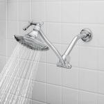 Glacier Bay0.8 Straight adjustable Shower Arm in Chrome (3075-512)