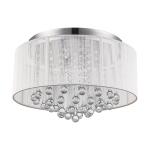 Home Decorators Collection Flenniken 15 in. Integrated LED Flush Mount Ceiling Light Fixture with Chrome and Crystal (LED-1138)