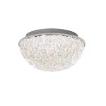 Home Decorators Collection Ellis Place 12.25 in. Modern Chrome LED Round Flush Mount Ceiling Light (HD4971A)