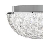 Home Decorators Collection Ellis Place 12.25 in. Modern Chrome LED Round Flush Mount Ceiling Light (HD4971A)