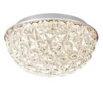 Home Decorators Collection Ellis Place 12.25 in. Modern Chrome LED Round Flush Mount Ceiling Light (HD4971A)