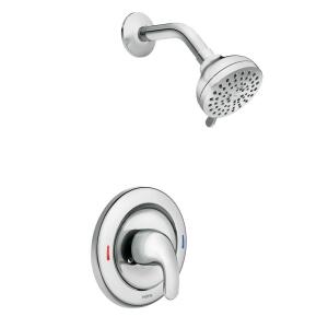 MOEN Adler 4-Spray Single Handle Shower Faucet 1.75 GPM in Chrome (Valve Included)