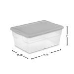 Sterilite16 qt. Storage Box (16446A12)