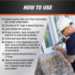 DAPDynaflex Ultra 5.5 oz. Clear Advanced Exterior Window, Door, and Siding Sealant (18207)