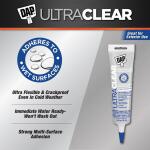 DAP 5 oz. Ultra Clear All Purpose Waterproof Sealant (18387)