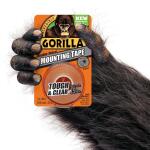 Gorilla1 in. x 1.67 yds. Tough and Clear Mounting Anti-Slip Double Sided Tape (6065003)