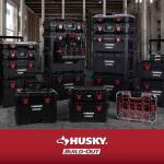 Husky 12 in. Build-Out Modular Waterproof Tool Storage Storage Bin