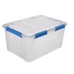 Ezy Storage75L/79.3Qt Waterproof Clear Latch Tote IP-67 (FBA34064)