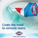 Clorox 24 oz. Toilet Bowl Cleaner with Bleach, Rain Clean Scent – 2-Pack (4460000273)