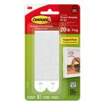 Command20 Lb XL Heavyweight Picture Hanging Strips, White, Damage Free Decorating, 8 Pair (17217-8ES)